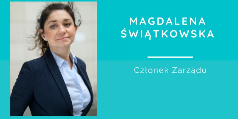 Magdalena Świątkowska dołączyła do Zarządu Tixon Care